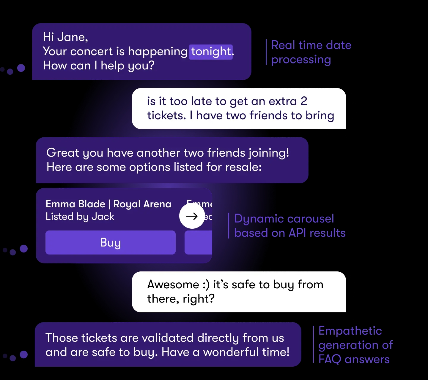 a conversation in certainly ai's zendesk chatbot