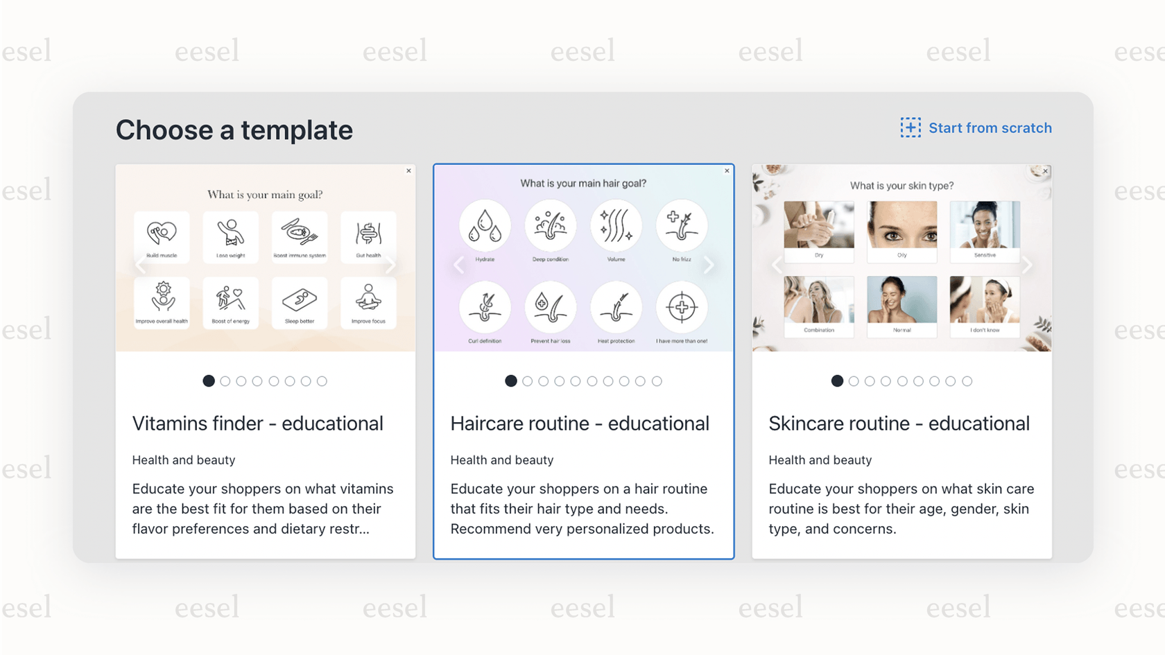 Octane AI quiz for Shopify product recommendations.