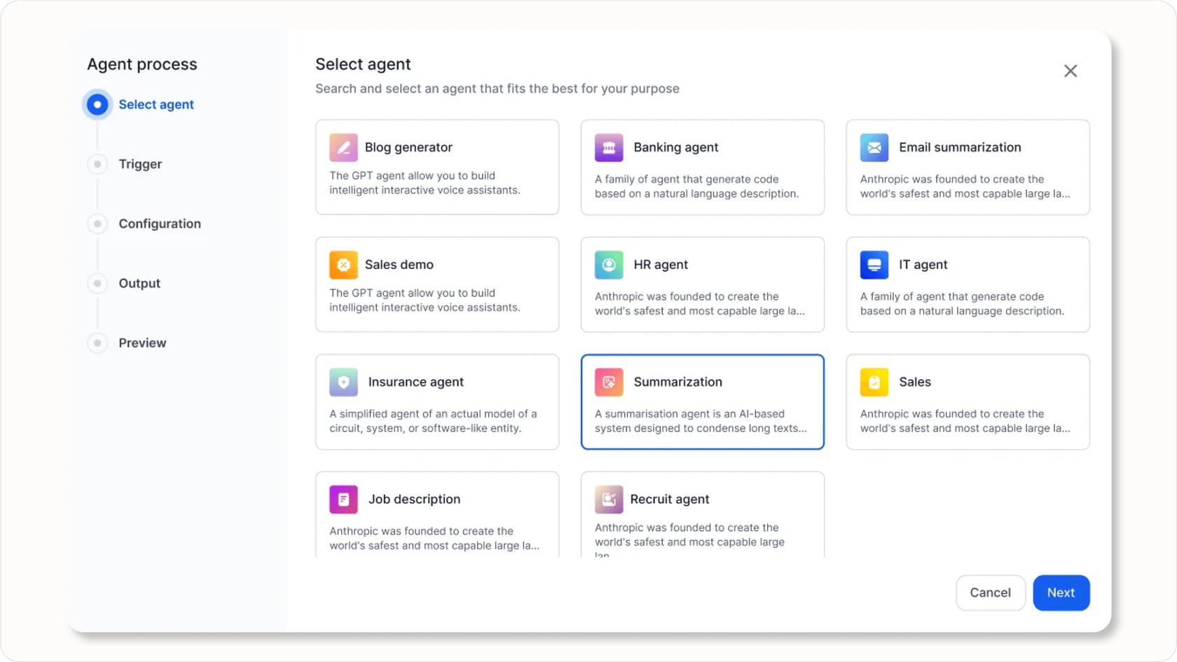 Kore.ai Enterprise-KI-Plattform.