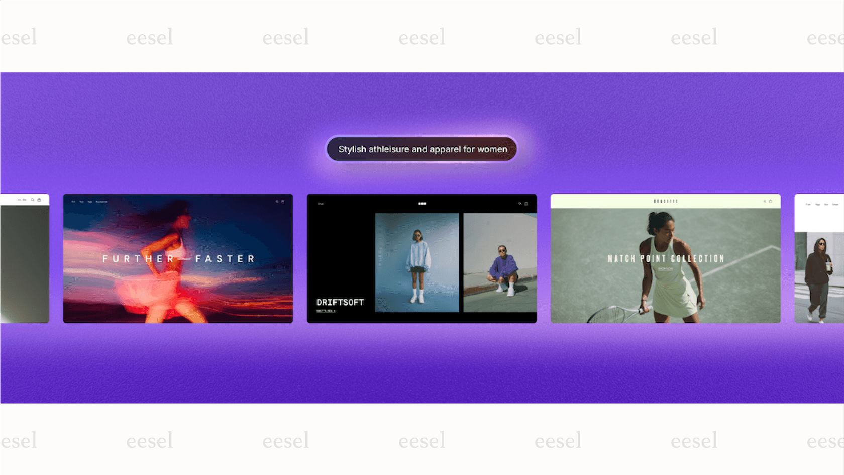 El constructor de tiendas AI de Shopify generando un escaparate con un solo comando.
