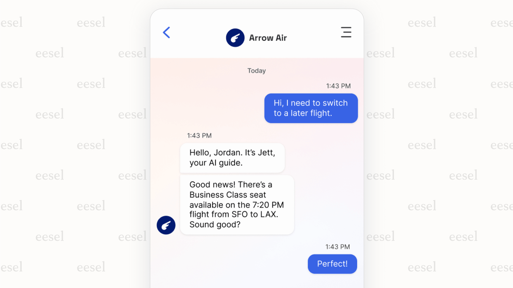 Chatbot de LivePerson, una alternativa conversacional a Sprinklr.