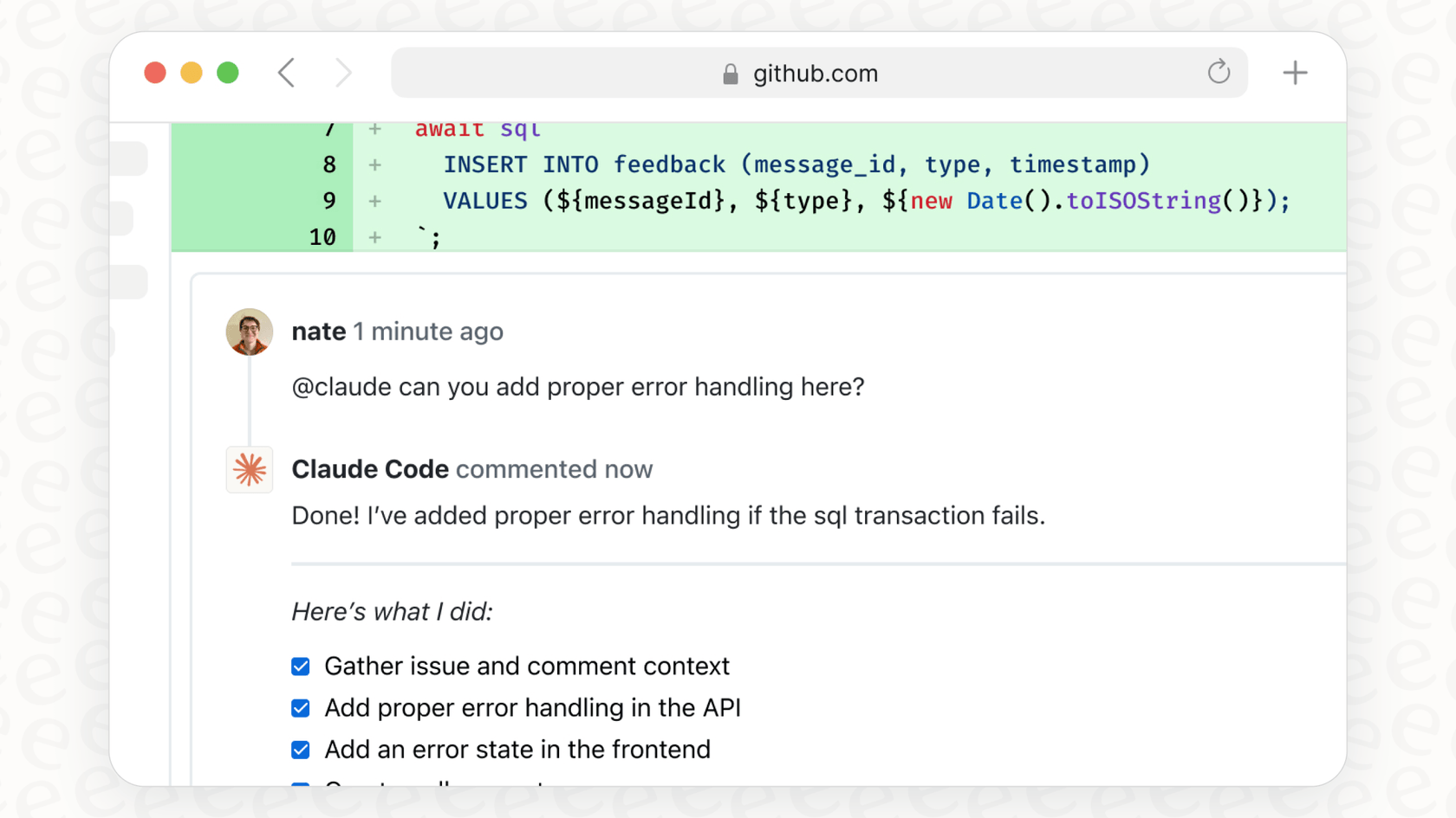A view of the GitHub user interface, showing its clean layout for managing source code.