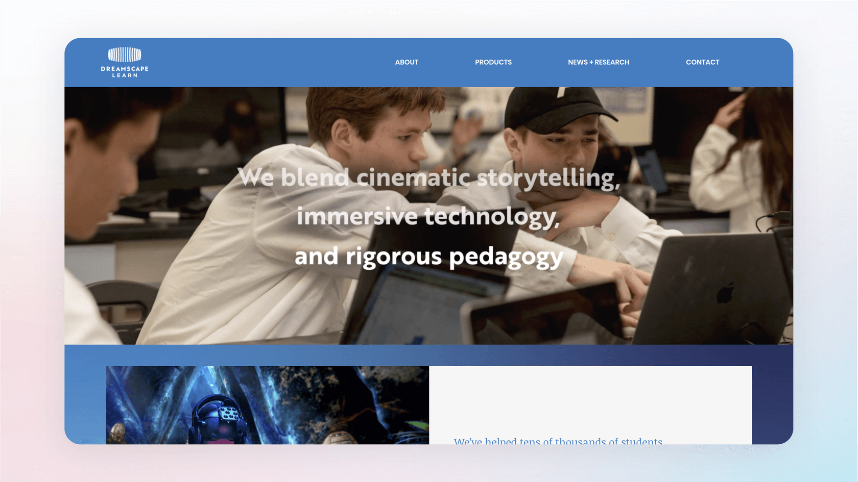 Screenshot von Dreamscape Learn