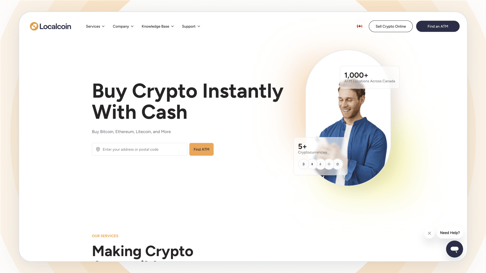 Screenshot of Localcoin