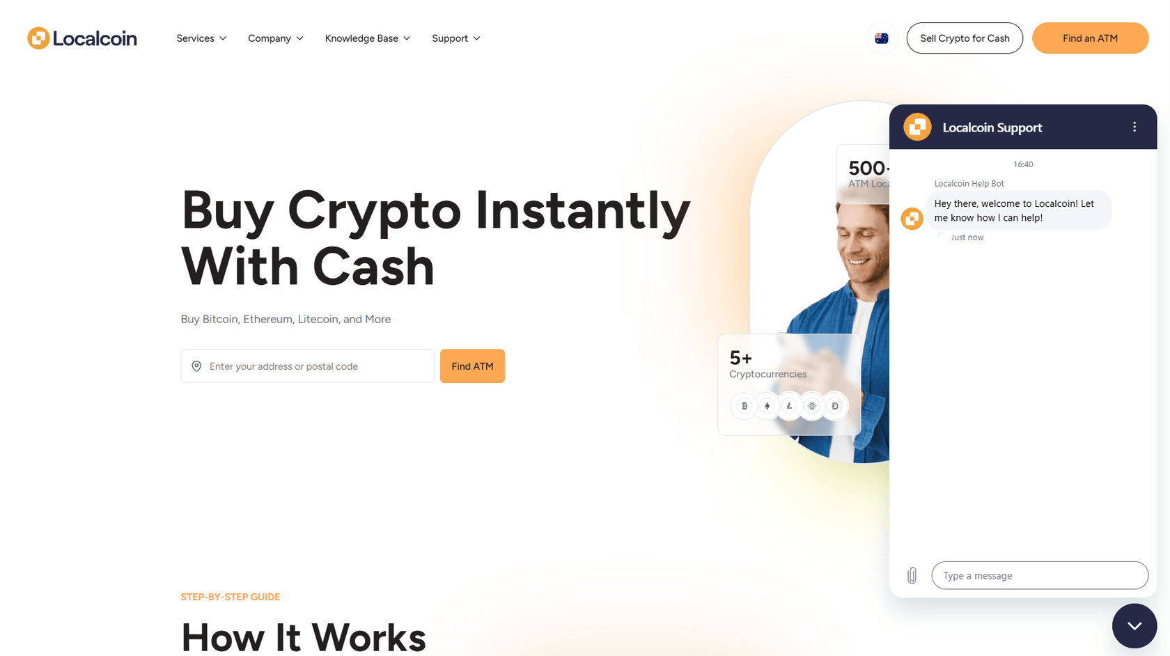 eesel AI agiert nahtlos im Zendesk-Messaging-Widget von LocalCoin.