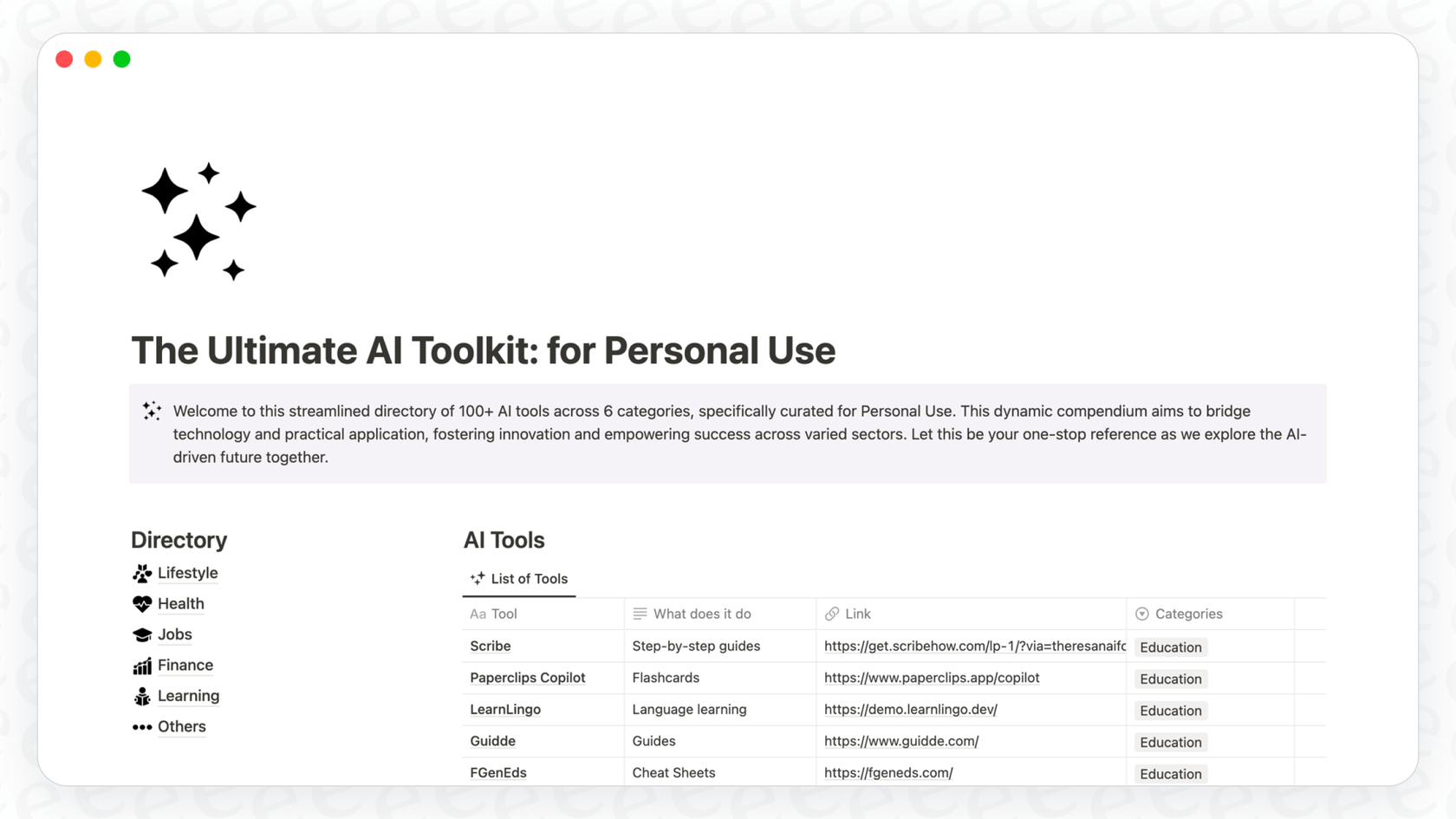 The Notion AI Mail Connector provides a concise summary of a lengthy page, highlighting its email summarization capability.