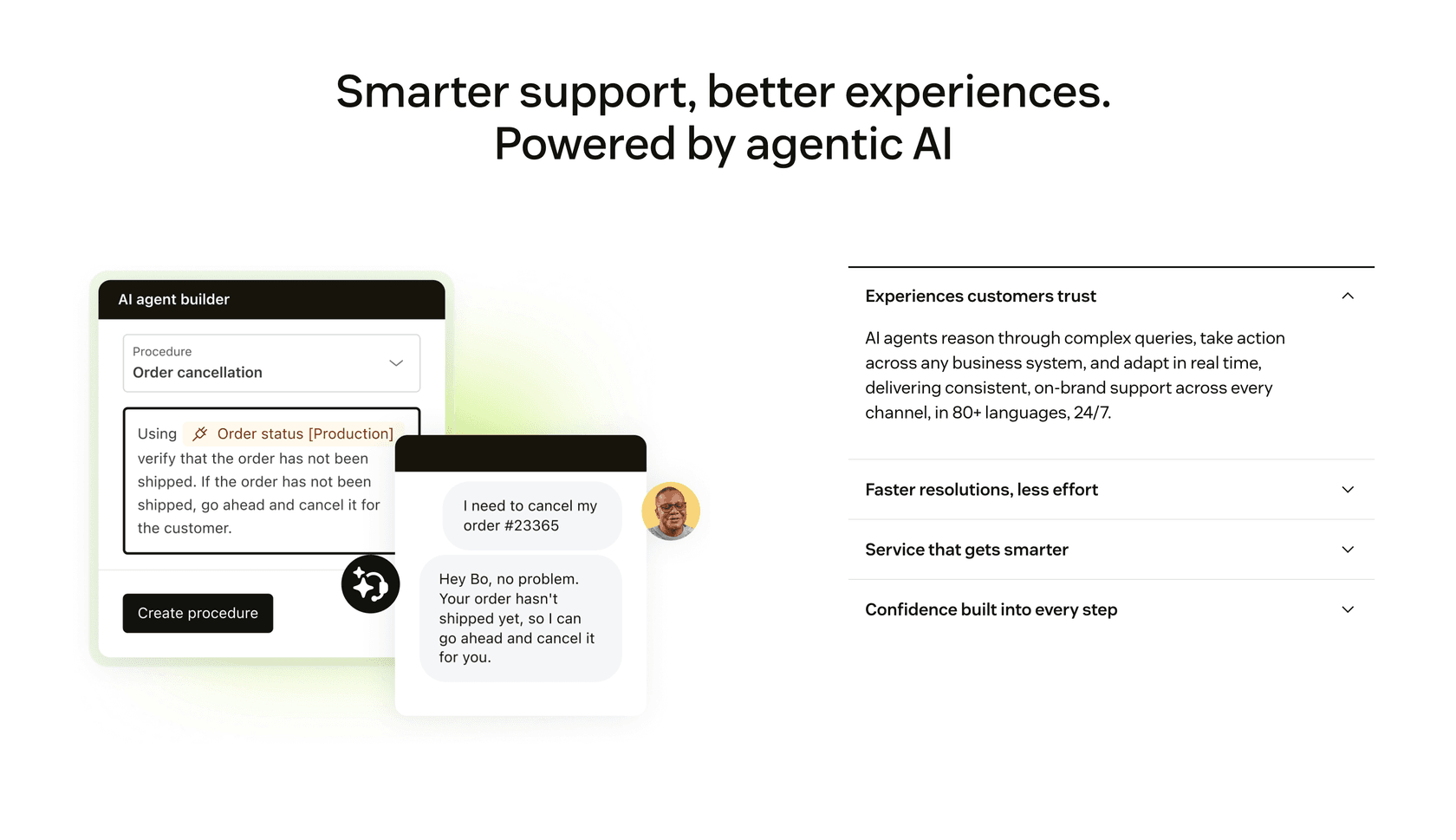 eesel AI fonctionnant en toute transparence avec Zendesk pour résoudre les tickets de manière autonome.