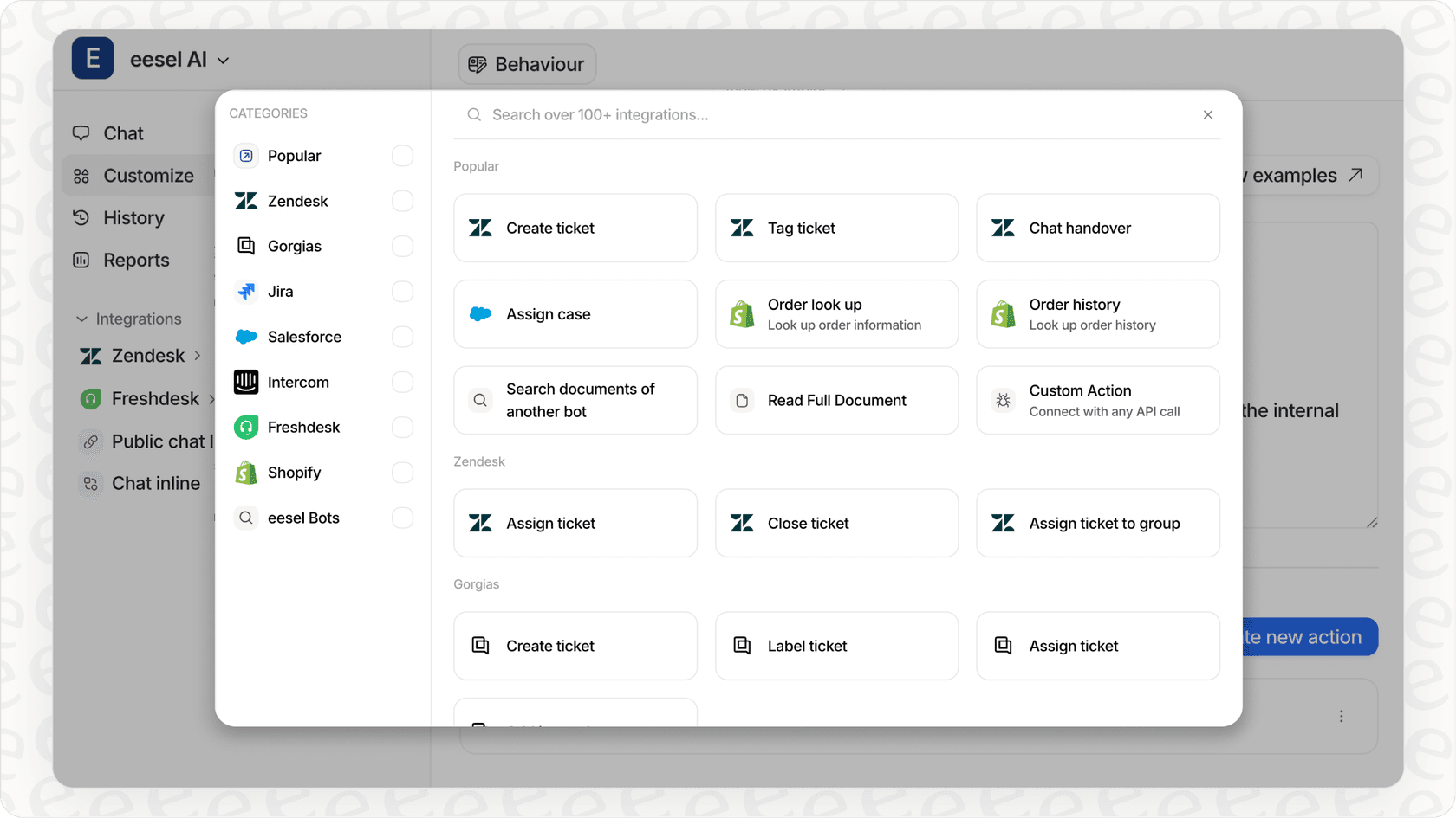 eesel AI's advanced automation.