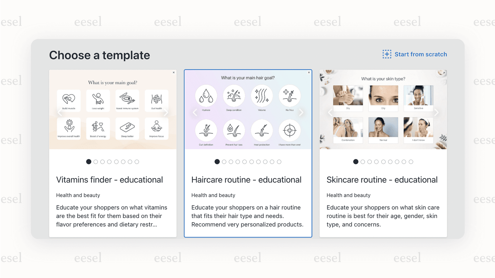 Octane AI quiz for Shopify product recommendations.
