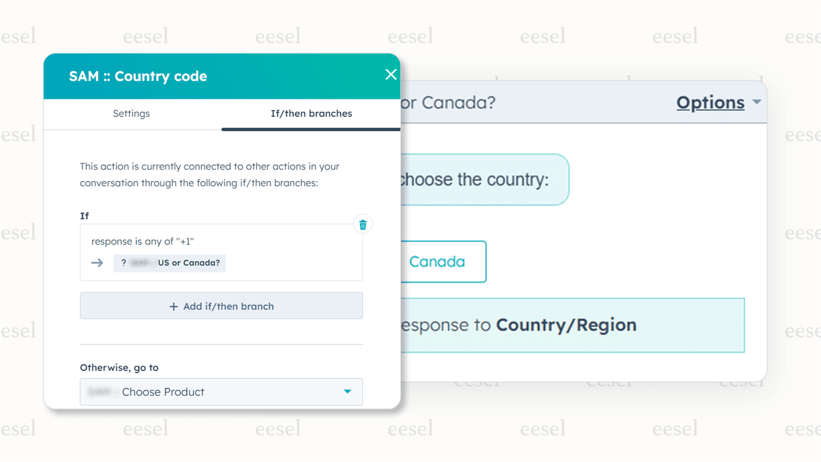 Designing the conversation flow for your HubSpot AI chatbot.