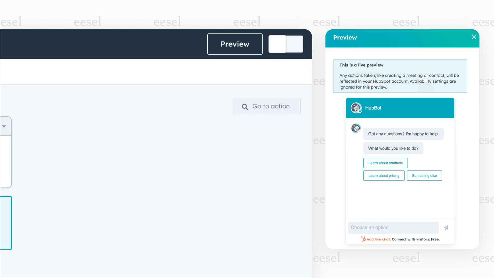 Testing and activating your HubSpot AI chatbot.