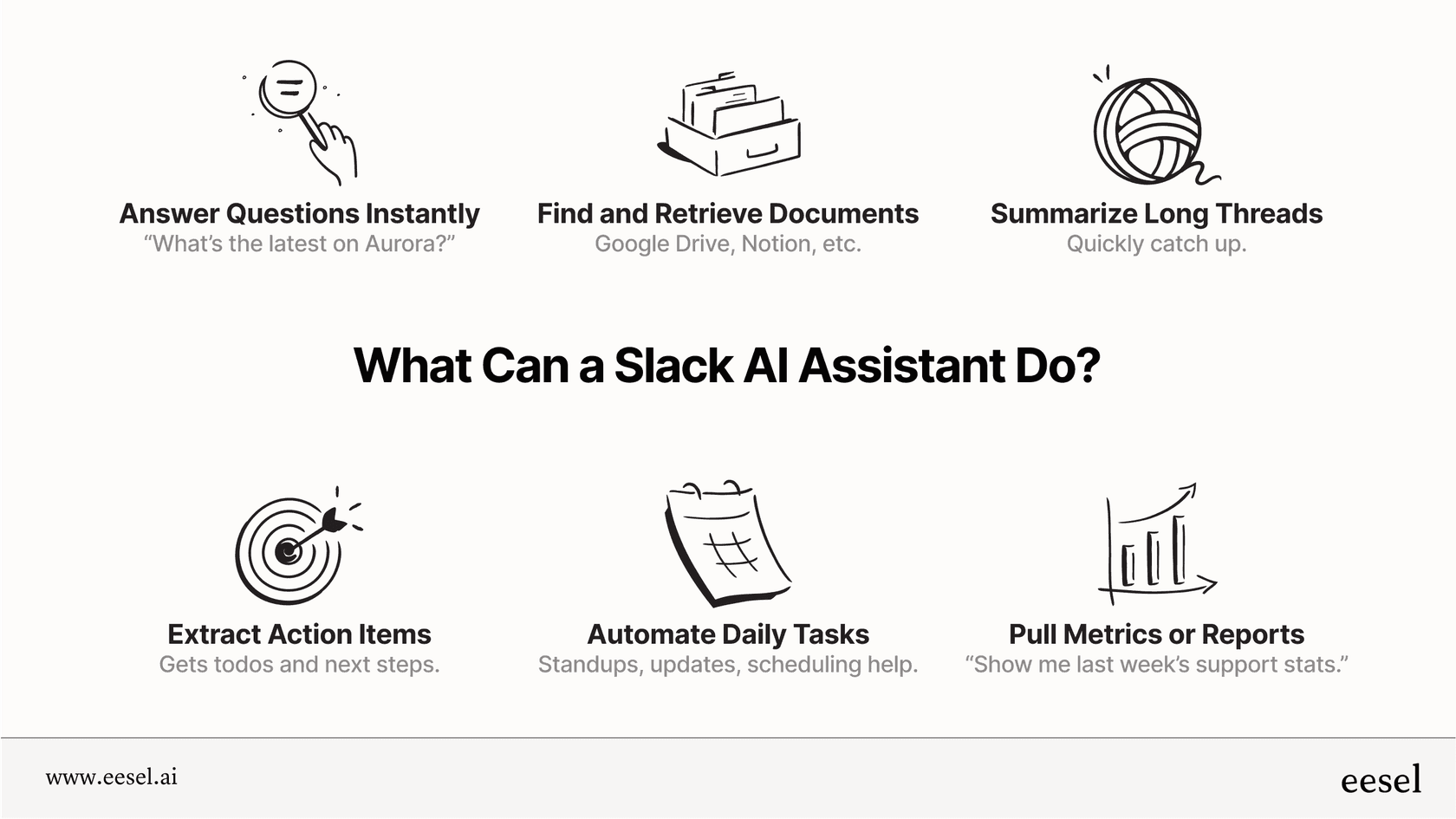 What can a Slack AI Assistant do?
