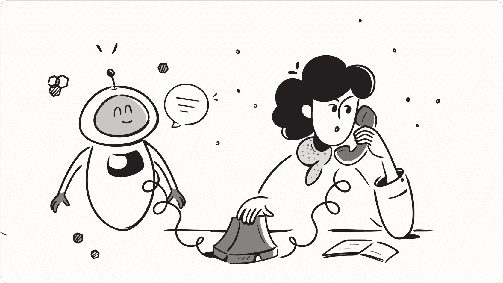 Sierra AI, una plataforma de agente conversacional inteligente diseñada para ayudar a los equipos de servicio al cliente.