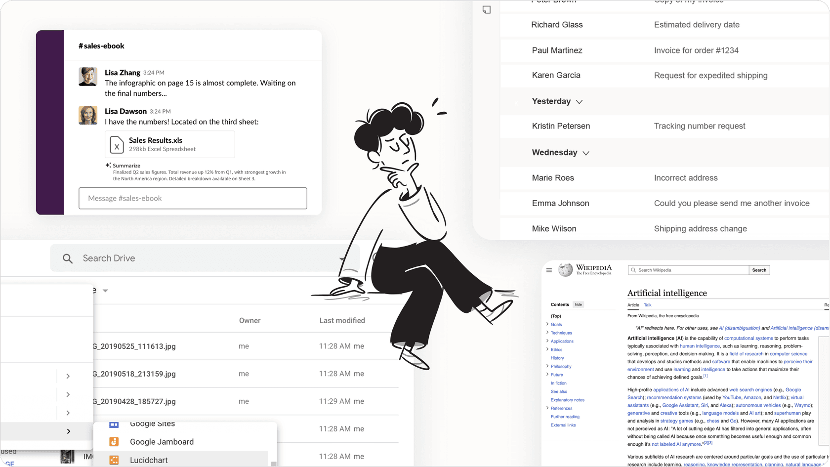 Identificando fuentes de conocimiento existentes para tu base de conocimiento interna.