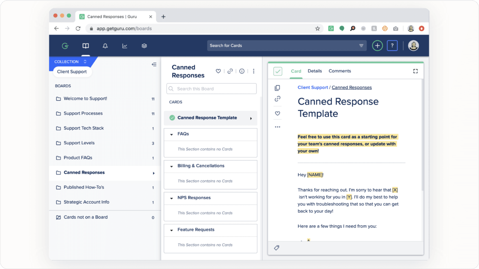 Estructurando contenido para una fácil navegación en tu base de conocimiento interna.