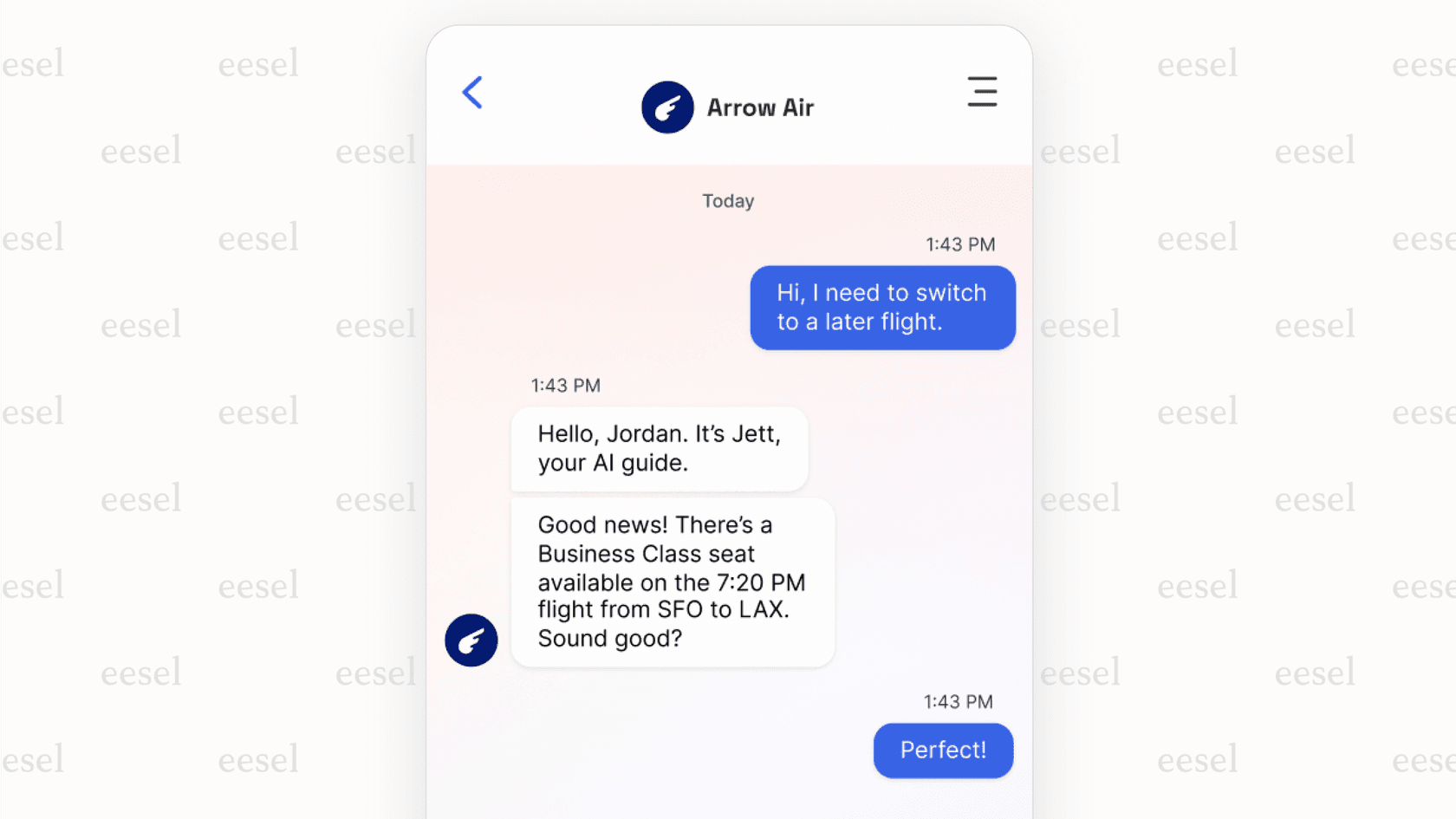 Chatbot da LivePerson, uma alternativa conversacional ao Sprinklr.