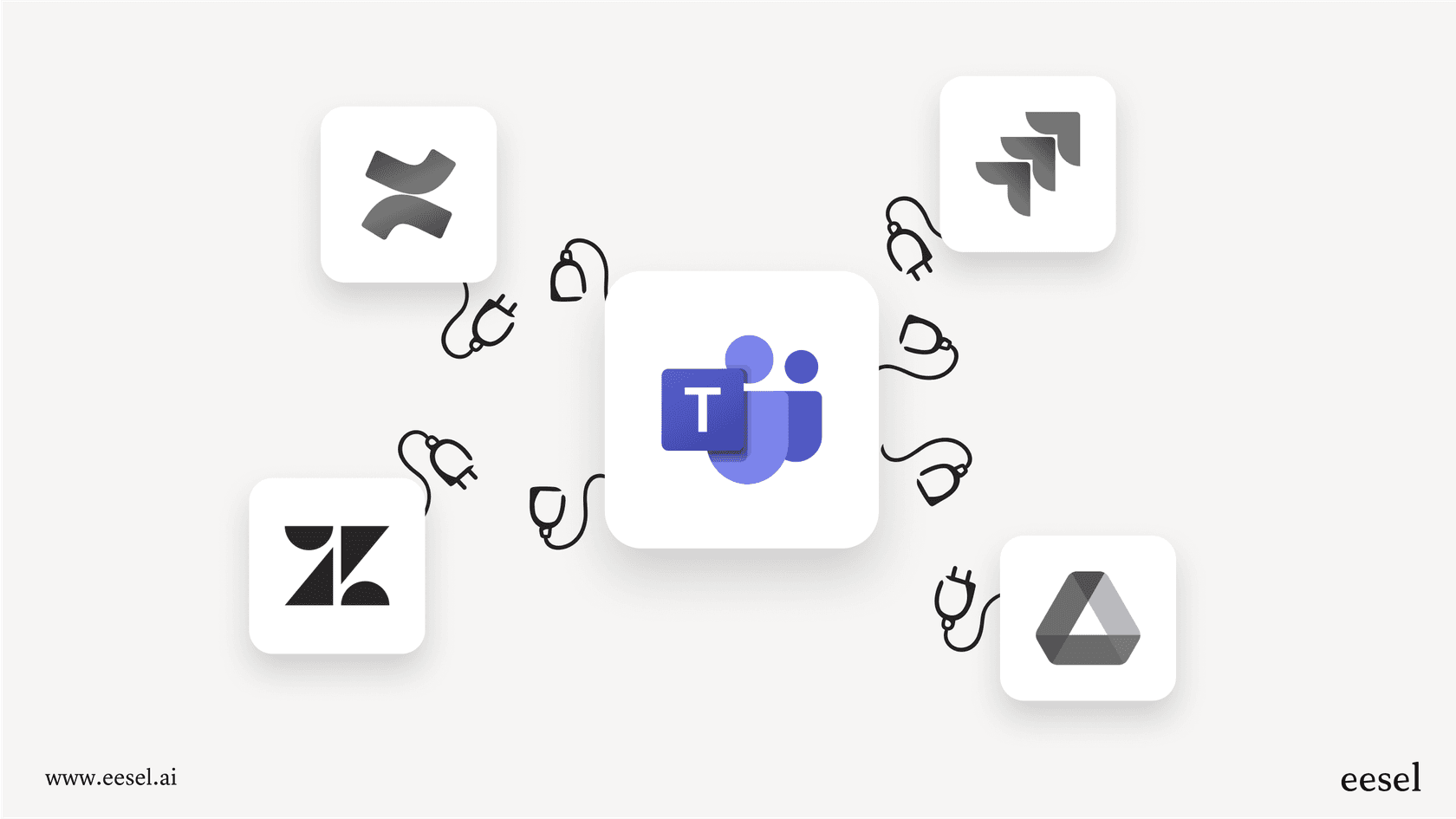 An infographic showing how information becomes siloed in different chats and channels, illustrating a key challenge in this Teams overview.