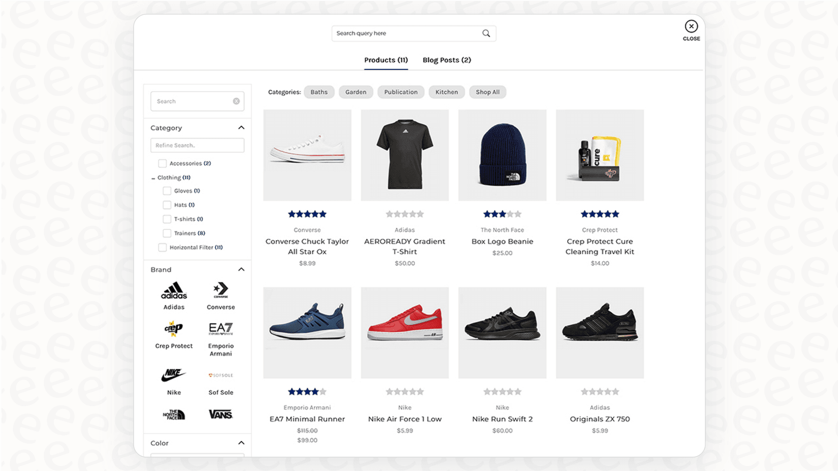 An example of BigCommerce