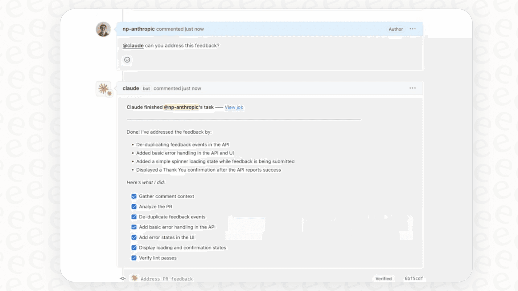 This image displays Claude Code