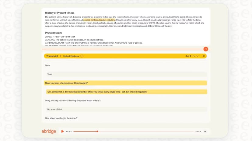 What is Abridge? A complete overview of the AI clinical documentation ...