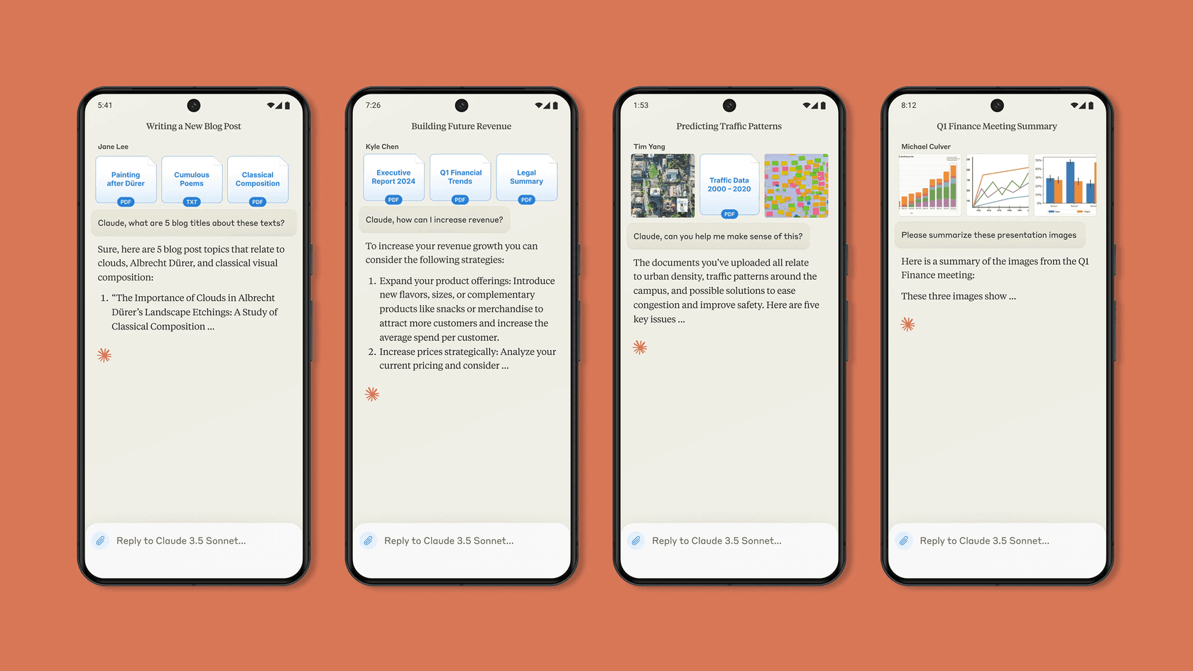 Screenshot of Claude