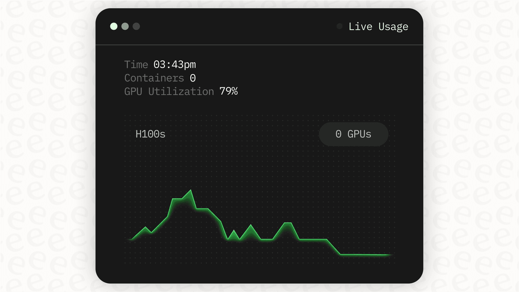 A screenshot of the Modal AI platform