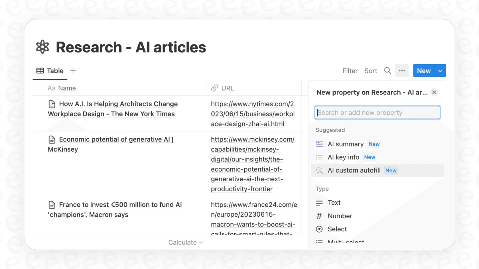 A screenshot of Notion AI being used to summarize text, an example of the Notion AI Limitations & Best Practices discussed.