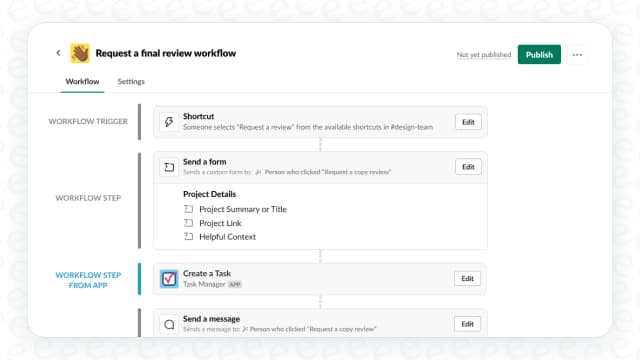 A complete guide to Slack AI Workflow Builder steps | eesel AI