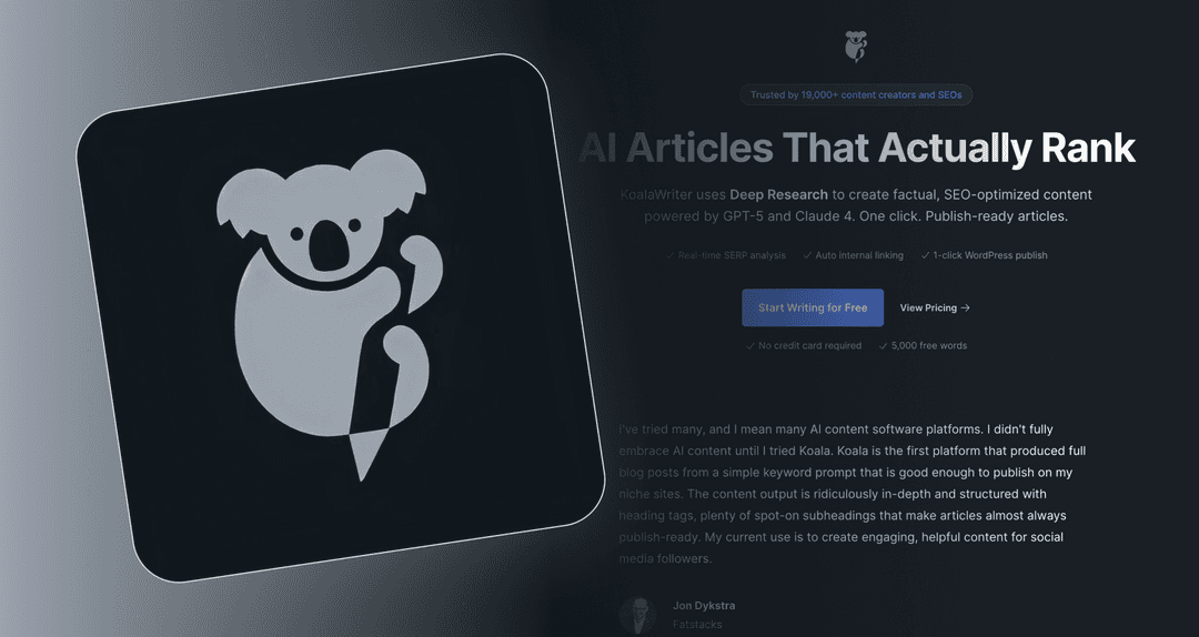 Koala AIの公平なレビュー：機能、料金、そして課題