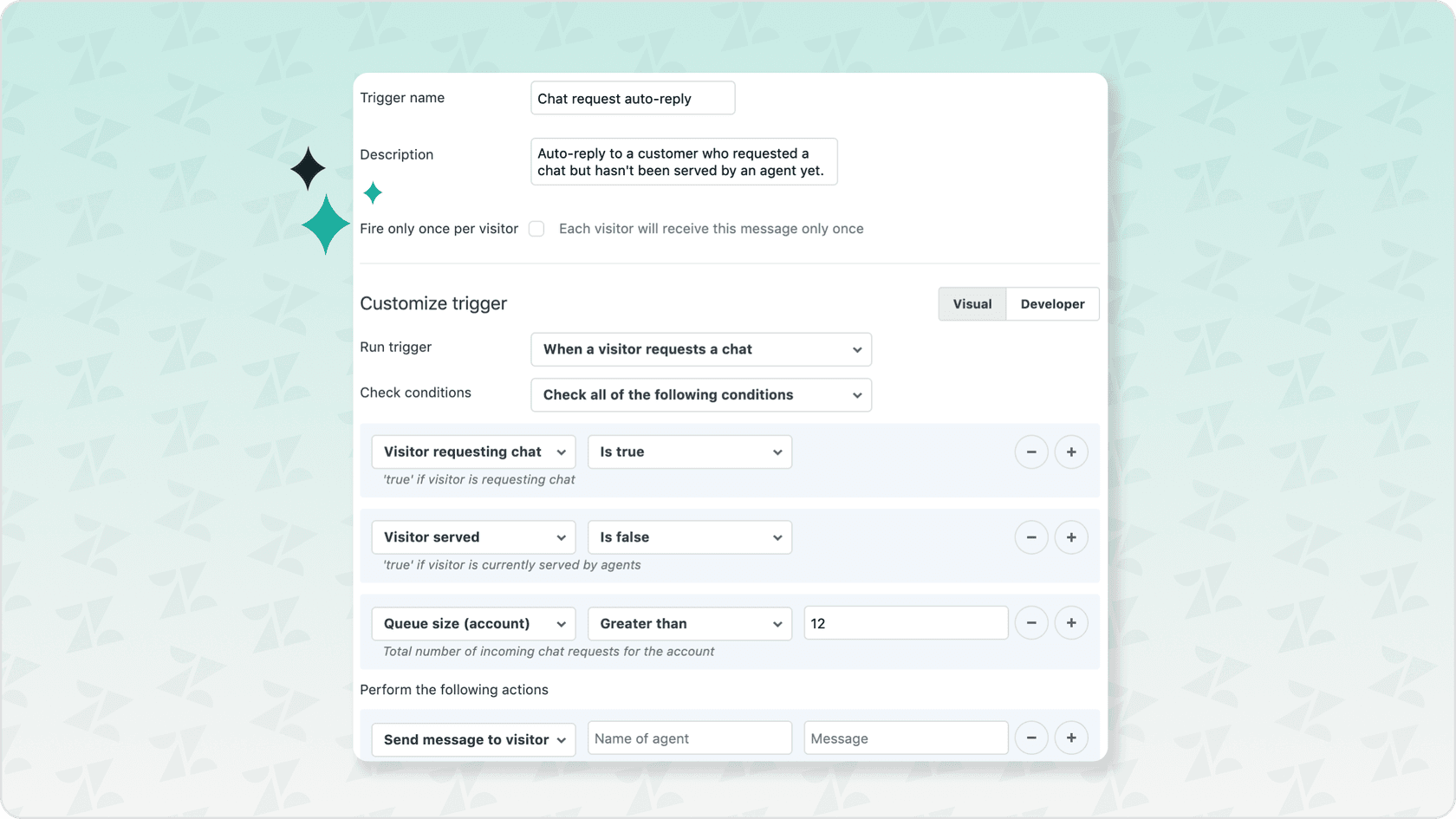 generative replies and auto assist AI settings