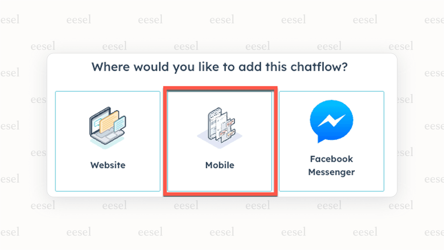 Creating a new Hubspot AI chatbot flow 