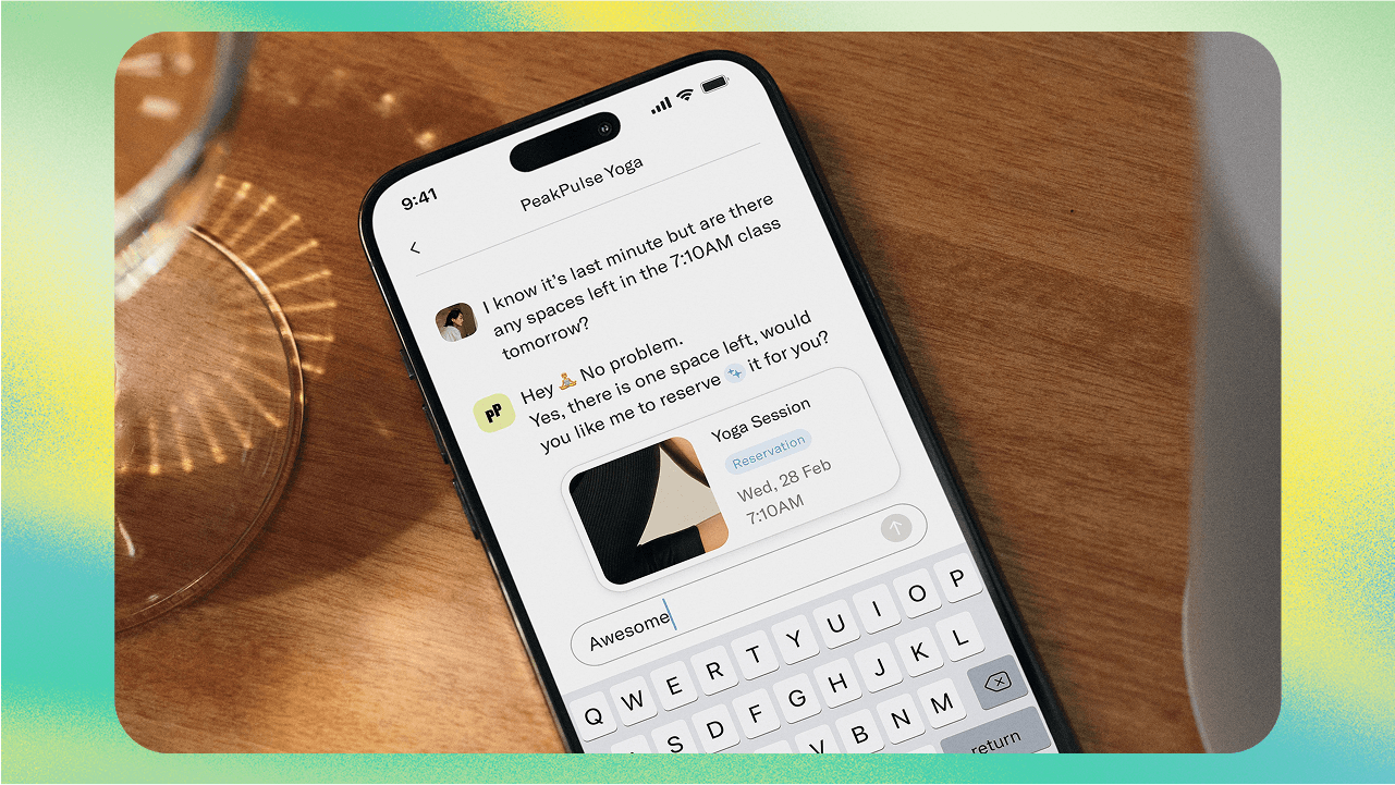 A screenshot of a customer chat from our Sierra reviews, where an AI agent says, "No problem at all! Let's get that return sorted for you. I just need your order number to get started."