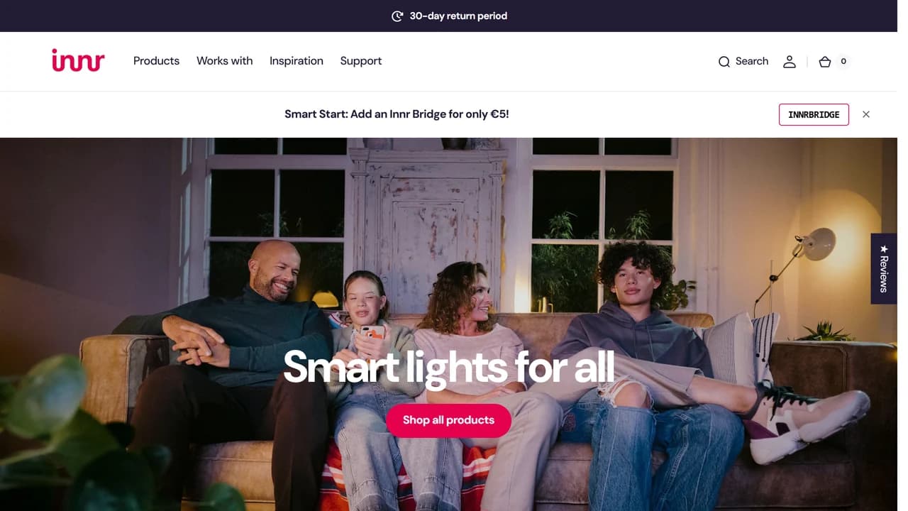 Innr website