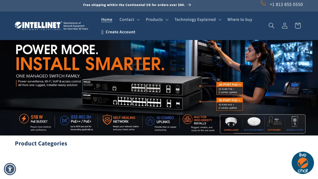 IC Intracom website
