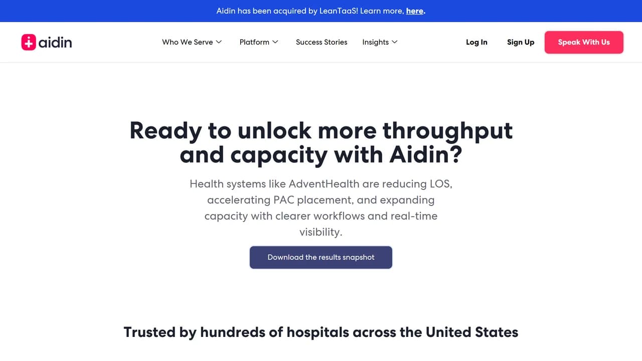 Aidin website