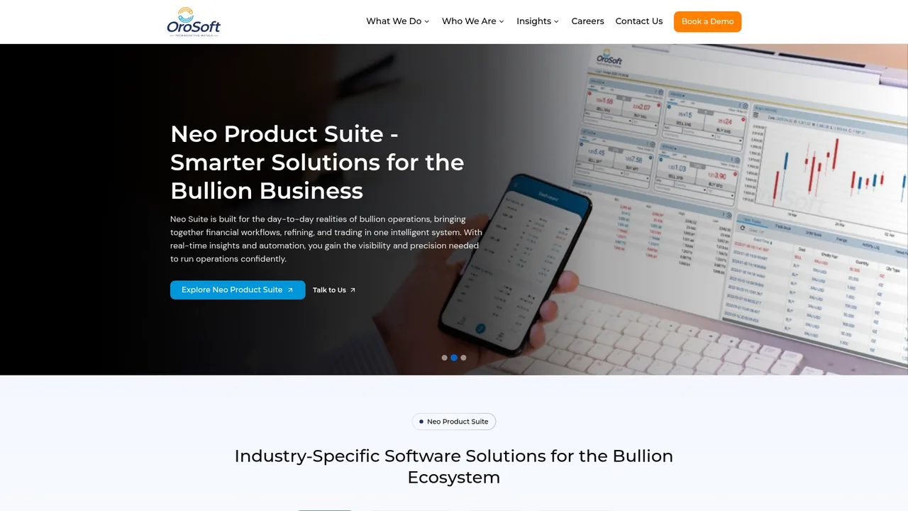 Orosoft website