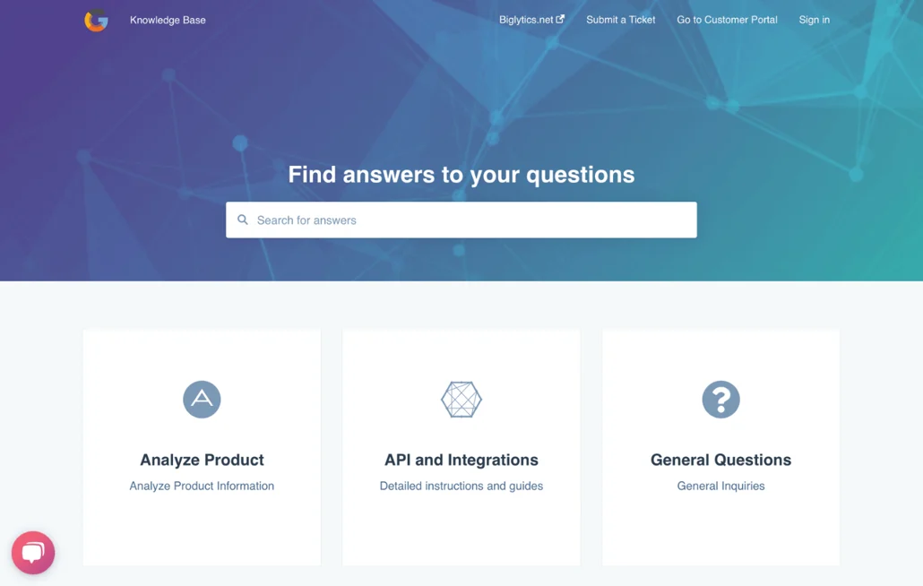 HubSpot knowledge base help center where customers search for answers, which the Breeze agent draws from, as taken from HubSpot