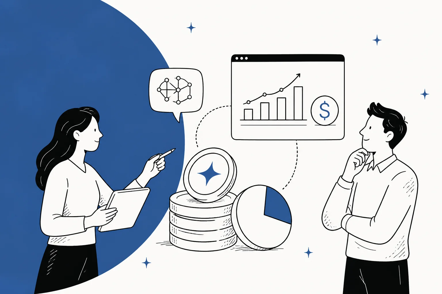 Editorial illustration for a guide to OpenAI GPT-6 Astra pricing