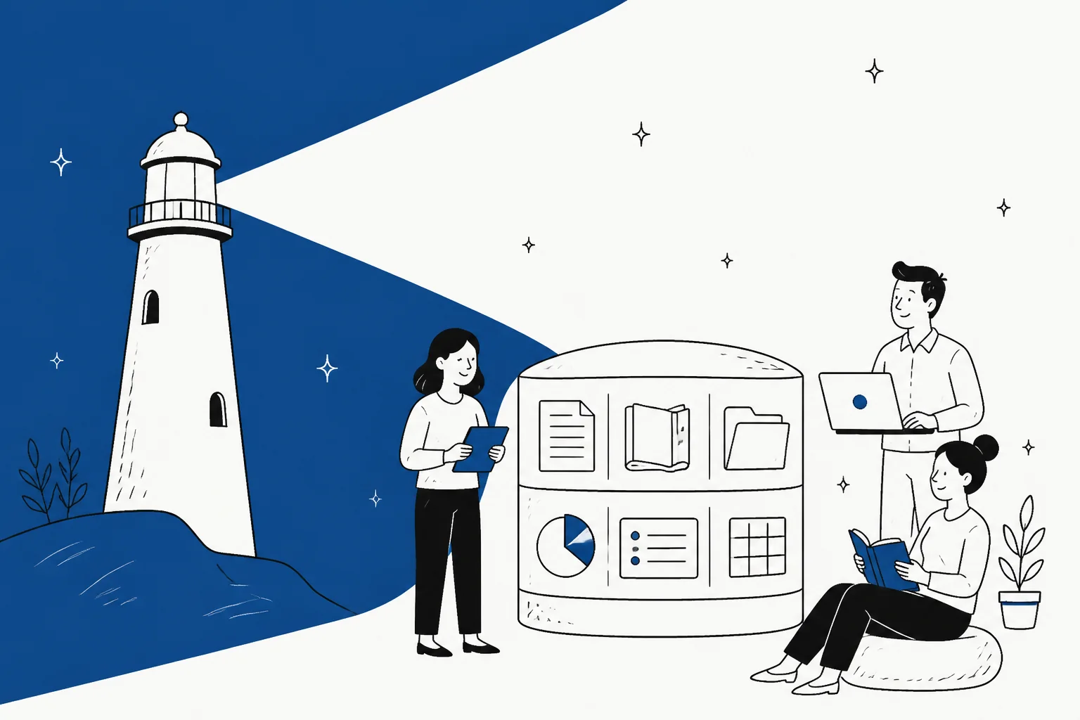 Illustrated banner for a 2026 breakdown of KMS Lighthouse pricing