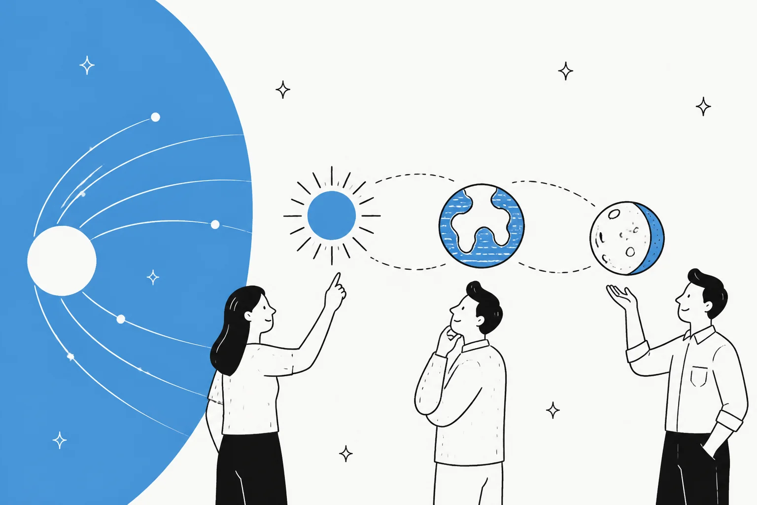 GPT-5.6 explainer hero banner showing the Sol, Terra, and Luna tiers as a sun, an earth, and a moon