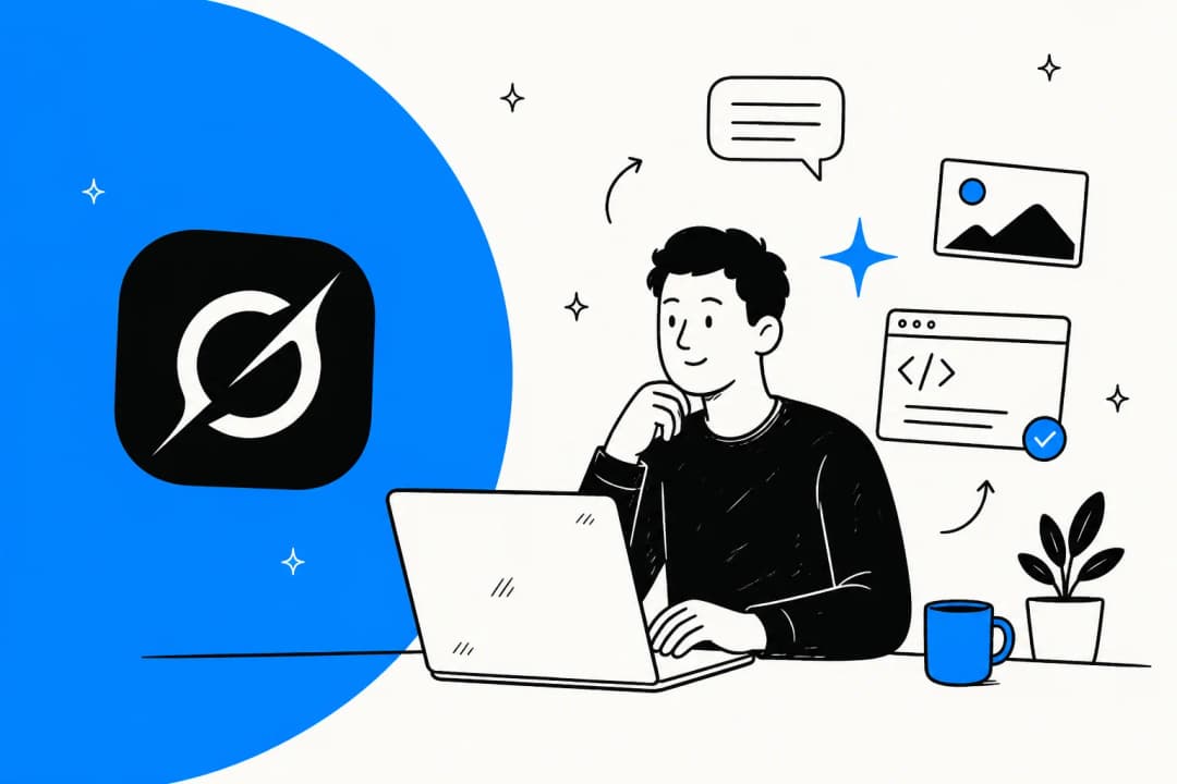 Illustration of Grok Bot being used to build SEO content briefs