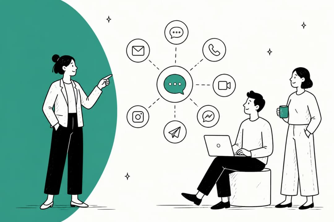 Illustrated hero banner for a guide to the best Respond.io alternatives in 2026
