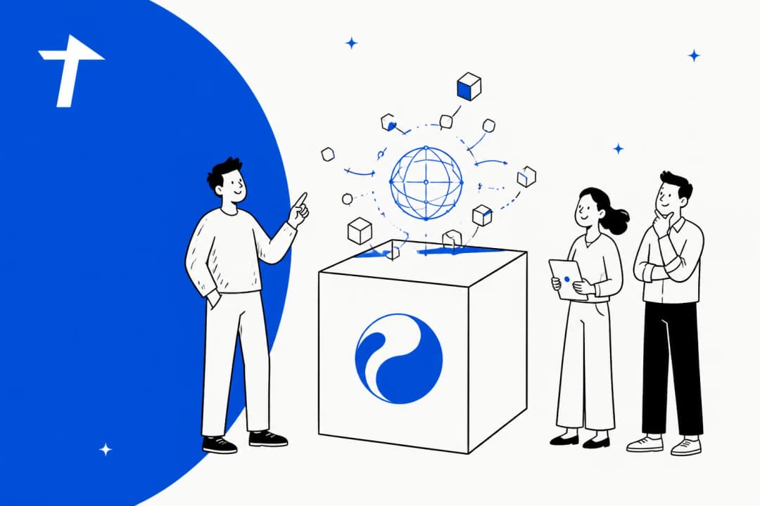 Illustration of Tencent Hunyuan Hy4 as a new open-source AI model being examined