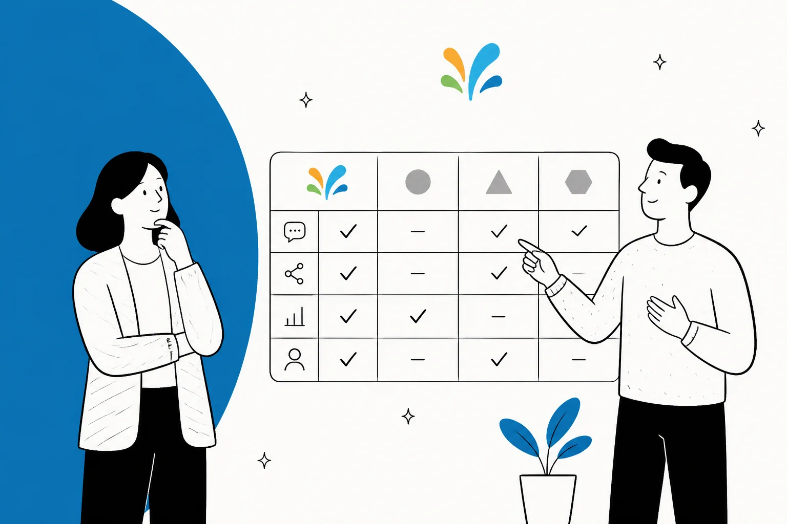 The best Sprinklr alternatives in 2026, illustrated hero banner