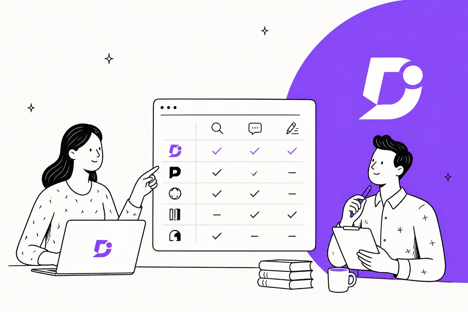 The best Document360 alternatives in 2026, illustrated hero banner