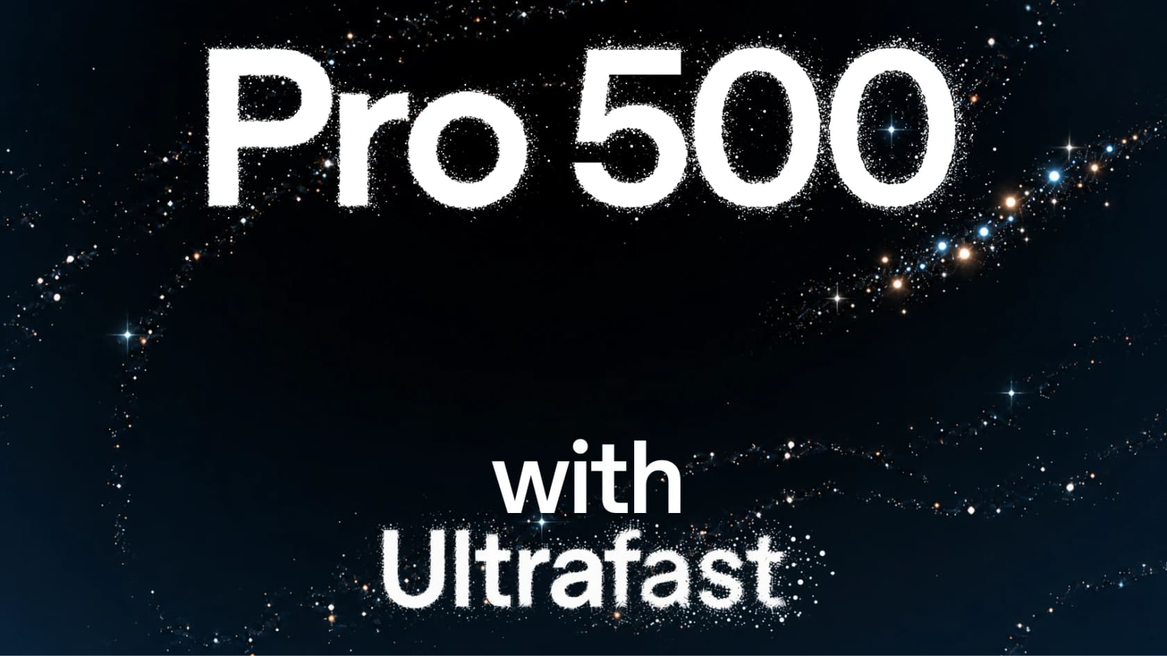 OpenAI's Pro 500 launch graphic with "Pro 500 with Ultrafast" lettering on a starfield, as taken from the DevDay 2026 recap on OpenAI