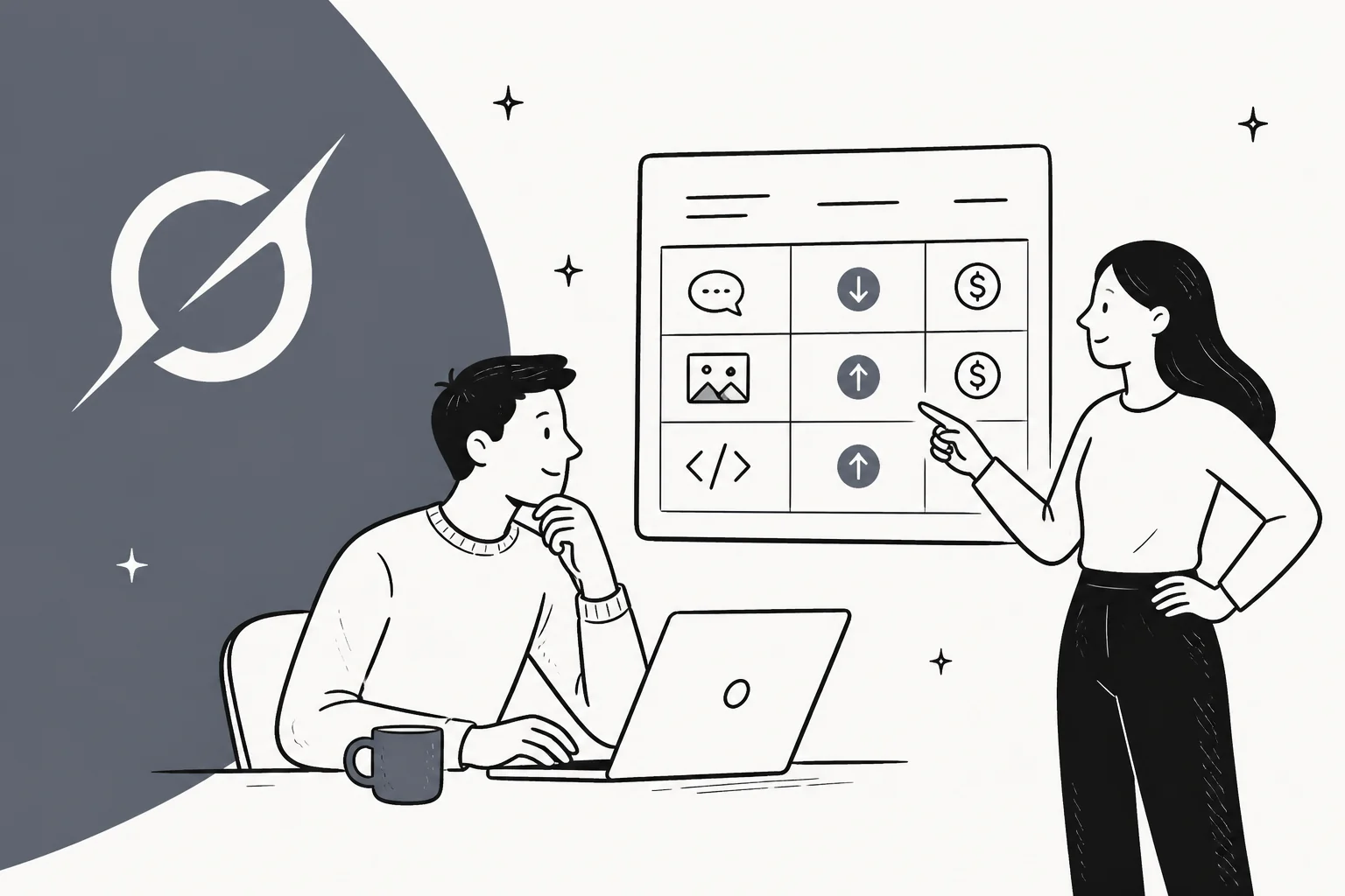 Grok 4.7 pricing hero banner with the Grok logomark and an API token cost table