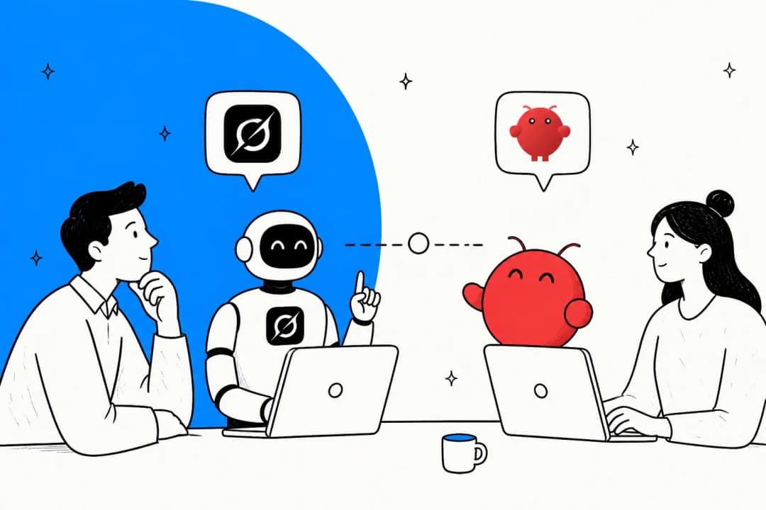 Grok Bot and OpenClaw compared, a hosted AI agent and a self-hosted one side by side