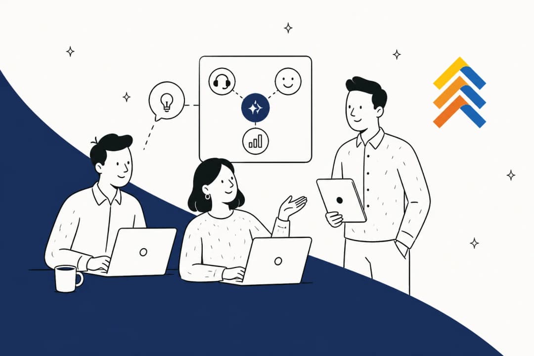 Illustration of TeamSupport alternatives for B2B customer support in 2026