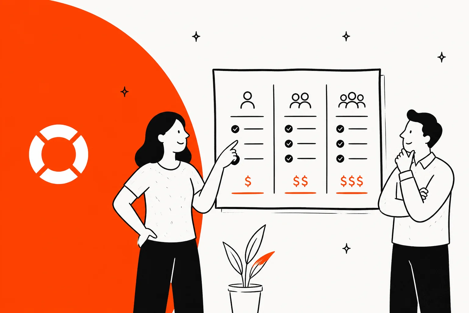 Influx customer support outsourcing pricing breakdown